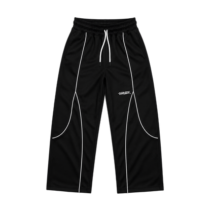 BLACK GRIM PANTS